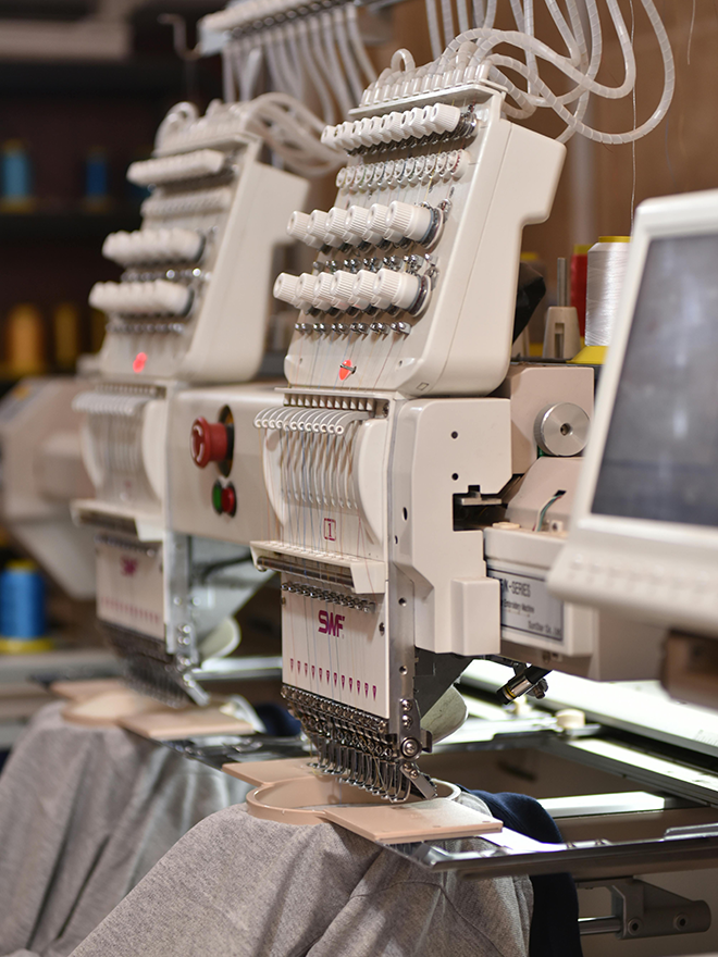 EMBROIDERY FACTORY IN ASIA
